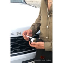 Cig Box cigbox Deri Sigara Çantası - (L) Kısa Normal Paket - Aluminyum Kasa - Mıknatıslı Kapak - Sigara Tabakası ,hediye