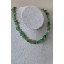 Bade Accessories Aventurin Kırıktaş Doğaltaş Kolye