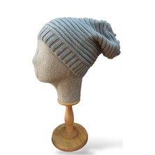 Salar Ticaret Unısex Triko Bere Gri