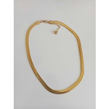 Stainless Steel Italyan Işi Ezme 6 mm Çelik Kolye