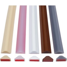 Kensen Shop Stili Temizle Uzun 50CM 3m Silikon Banyo Su Durdurucu Engelleyici Şerit Kendinden Yapışkanlı Zemin Istinat Kapısı Bar Kuru ve Islak Ayırma Sızdırmazlık Donanımı (Yurt Dışından)