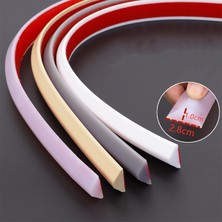 Kensen Shop Stili Temizle Uzun 50CM 3m Silikon Banyo Su Durdurucu Engelleyici Şerit Kendinden Yapışkanlı Zemin Istinat Kapısı Bar Kuru ve Islak Ayırma Sızdırmazlık Donanımı (Yurt Dışından)
