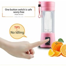 Kensen Shop Mavi Stil USB Karıştırma Şarj Edilebilir Blender Suyu Karıştırıcılar Mini Taşınabilir Blender Elektrikli Mikser Mutfak Robotu Smoothie Maker Blender Yeni (Yurt Dışından)