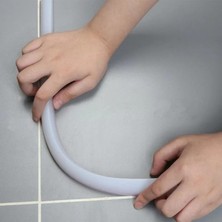 Kensen Shop Net Stil 120CM Banyo Su Durdurucu Su Tutma Şeridi Bükülebilir Banyo Kapısı Çamaşır Makinesi Duş Eşiği Su Duş Baraj Bariyeri (Yurt Dışından)