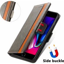 SZY Mall Apple iPhone 7 Plus/8 Plus Cüzdan Kılıfı, Kart Tutuculu Pu Deri Flip Kılıf Rfıd Engelleme Kickstand Telefon Kapağı (Yurt Dışından)