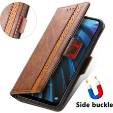 SZY Mall Tcl 30 Xe 5g Cüzdan Kılıfı, Kart Tutuculu Pu Deri Flip Kılıf Rfıd Engelleme Kickstand Telefon Kapağı (Yurt Dışından)