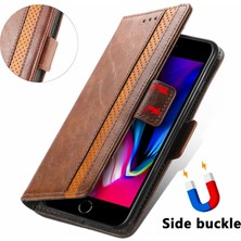 SZY Mall Apple iPhone 7 Plus/8 Plus Cüzdan Kılıfı, Kart Tutuculu Pu Deri Flip Kılıf Rfıd Engelleme Kickstand Telefon Kapağı (Yurt Dışından)