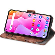 SZY Mall Tcl 10L Cüzdan Kılıfı, Kart Tutuculu Pu Deri Flip Kılıf Rfıd Engelleme Kickstand Telefon Kapağı (Yurt Dışından)