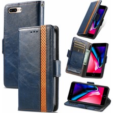 SZY Mall Apple iPhone 7 Plus/8 Plus Cüzdan Kılıfı, Kart Tutuculu Pu Deri Flip Kılıf Rfıd Engelleme Kickstand Telefon Kapağı (Yurt Dışından)