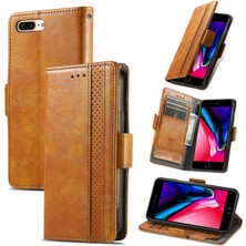 SZY Mall Apple iPhone 7 Plus/8 Plus Cüzdan Kılıfı, Kart Tutuculu Pu Deri Flip Kılıf Rfıd Engelleme Kickstand Telefon Kapağı (Yurt Dışından)