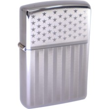Zippo Ice Black U.s.a Flag Dizayn Çakmak