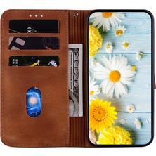 Manyi Boutique Apple iPhone 12 Mini Kabartmalı Lily Cüzdan Kılıfı ile Uyumlu, Kart Tutuculu Pu Deri Kapaklı (Yurt Dışından)