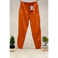 Sahnemoda Paça Bel Lastikli Saten Pantolon