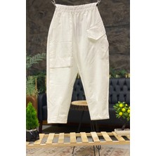 Sahnemoda Paraşüt Cepli Penye Pantolon