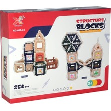 Kelebek Oyuncak Structure Blocks 3D Puzzle Yapı ve Tasarım Blokları 250 Parça