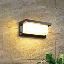 Full Reyon 18 Watt Gün Işığı Ledli Bahçe, Balkon, Teras, Kamelya, Veranda, Banyo, Duvar Apliği, LED Armatür