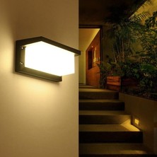 Full Reyon 18 Watt Gün Işığı Ledli Bahçe, Balkon, Teras, Kamelya, Veranda, Banyo, Duvar Apliği, LED Armatür