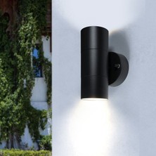 Full Reyon 14 Watt Beyaz Işık LED Aplik, Iç ve Dış Mekan Modern Aplik, Çift Yönlü Duvar Armatürü, Modern Aplik