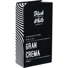 Black White Öğütülmüş Kahve Gran Crema 250 gr