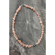 Bade Accessories Güneş Taşı Kırıktaş Doğaltaş Kolye