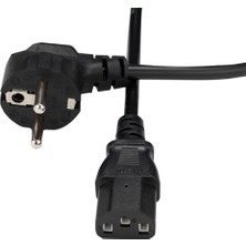 Ayt S-Link SL-P151 50 cm 3x0.5mm Power Kablo Elektirik Kablosu Bilgisayar Monitör Fişi Cereyan Kablo