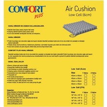 Comfort Plus DM-845 Havalı Oturma Minderi 45X40X8