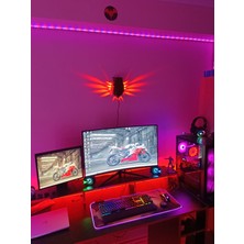 KG Tasarım & Aksesuar Gece Duvar Lambası Baykuş Işıklı 3D