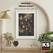 Ks Games Yeni Baskı Yeni Sistem Perfect Click Technology Melanie Delon Uyum (Harmony) 1000 Parça Puzzle