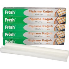 Sa Fresh Pişirme Kağıdı 10 Yapraklı 5'li Paket 50 yaprak