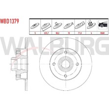 Fren Dıskı Arka Duz  Golf Iv (1j1) 1.6i 4 Bıjon 225.70X10X50.22X71.80 1997-2005-191615601A