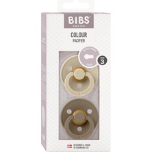 Bibs Colour Ikili Kauçuk Emzik- Vanilla/dark Oak 18+ Ay