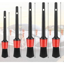 Fangfen Shop 5 Adet Tarzı Araba Detaylandırma Fırçaları Tekerlek Temizleme Fırçası Seti Lastik Iç Dış Deri Hava Kanalları (Yurt Dışından)
