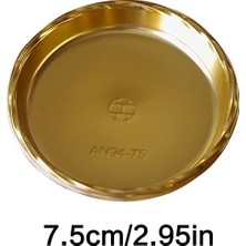 Yaci Shop No.6 Tarzı Altın Kek Tabanı Mus Mat Gıda Sınıfı Pet Kek Paketi Alt Tatlı Tepsisi Bakeware Dekoratif Aletler Malzemeleri Çok Şekilli (Yurt Dışından)