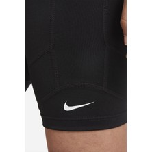 Nike One Girls Dri Fit Short Black Biker Şort Tayt Kız Çocuk Şortu Siyah