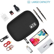GongtuShop Seyahat Için Evrensel Kablo Düzenleyici Çanta Ev Eşyaları Depolama Kablo Yönetimi Fare Kulaklık USB Şarj Kablosu Tutacağı Kablo Yönetimi (Yurt Dışından)