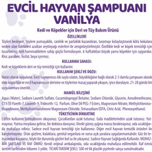 Pet White Kedi Köpek Evcil Hayvan Şampuanı Vanilya Kokulu 500 ml