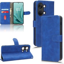 SZY Mall Oneplus Ace 2V Kart Ekleme Deri Için Kılıf Folio Flip Case Tam (Yurt Dışından)