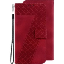 SZY Mall Onur X8 5g Flip Folio Kapak Için Kılıf Cüzdan Kart Yuvası Fonksiyonu Kabartmalı (Yurt Dışından)