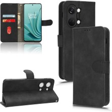 Manyi Mall Oneplus Ace 2V Kart Ekleme Deri Için Kılıf Folio Flip Case Tam (Yurt Dışından)