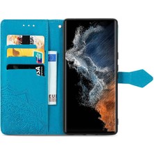 Manyi Mall Samsung S23 Ultra Kapak Kapak Darbeye Basit Iş Desen (Yurt Dışından)