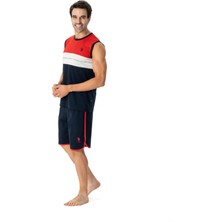 U.S. Polo Assn. Erkek Kırmızı Atlet Şort Takımı