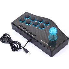 Sunshinee Kablolu Oyun Denetleyicisi Oyun Rocker USB Arcade Joystick Ps3 Bilgisayar Pc Gamepad Oyun Konsolu Için Usbf Sopa (Yurt Dışından)