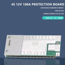 Sunshinee 4s 12V 100A Koruma Devre I Lifepo4 Bms 3.2V Dengeli Ups Invertörlü Enerji Depolama Paketleri Şarj Cihazı (Yurt Dışından)