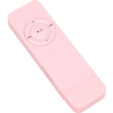 Sunshinee Taşınabilir USB Spor U Disk Mini Mp3 Müzik Çalar Desteği 32GB Tf (Pembe) (Yurt Dışından)