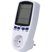 Hubstein Wattmetre Priz Tipi 16A 3680W Enerji Sarfiyat Ölçer