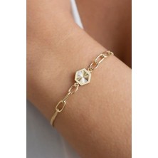 By Milo Jewellery 14 Ayar Altın Özel Tasarım Bileklik