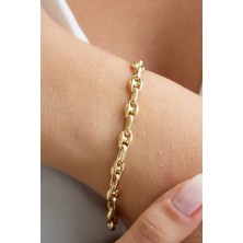 By Milo Jewellery 14 Ayar Altın Tasarım Bileklik