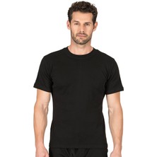 Özkan 0116 Erkek Ribana Kapalı Yaka Yarım Kol Fanila