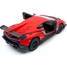 Hepsilazım Lamborghini (Mat Renkli) Çek Bırak 5inch. Lisanslı Model Araç, Oyuncak Araba