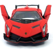 Hepsilazım Lamborghini (Mat Renkli) Çek Bırak 5inch. Lisanslı Model Araç, Oyuncak Araba